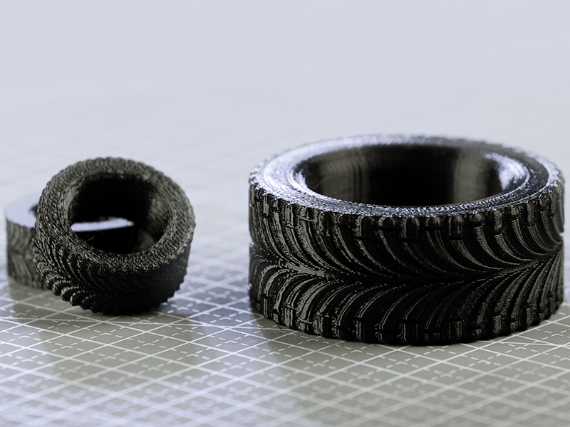 Piezas impresas en 3D en la impresora 3D Ender 3 V3 SE